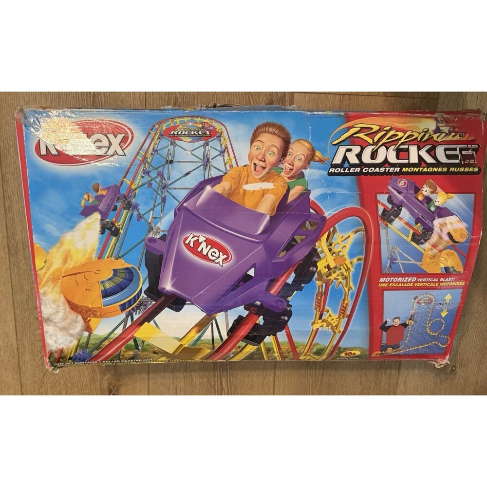 K'Nex Rippin' Rocket Roller Coaster Building Set 63166 / 63105